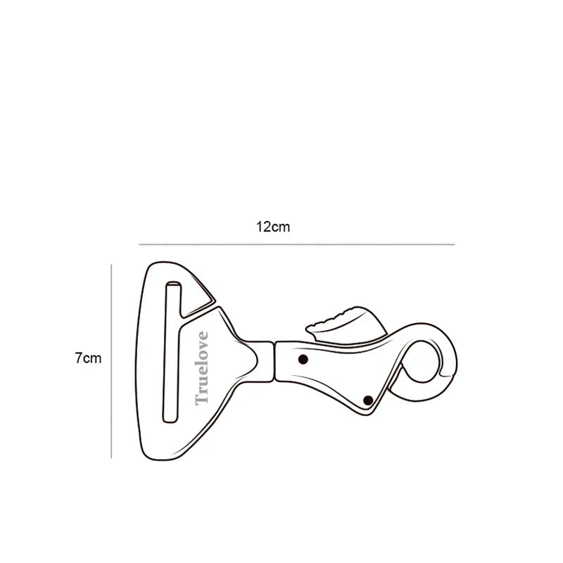 Truelove Aluminium Seat Belt Clip